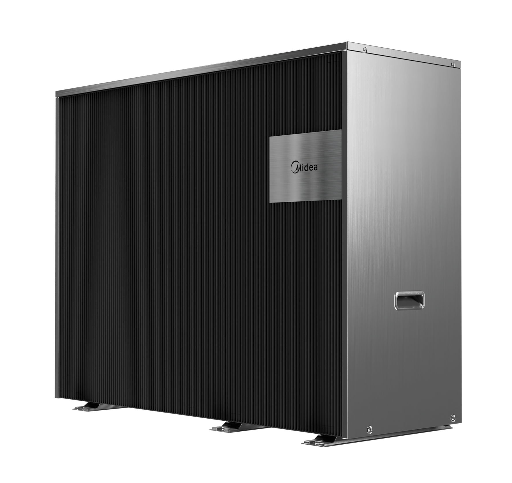 Photo Unité extérieure air-eau 14 kW triphasée pour chauffage et production d’ECS
