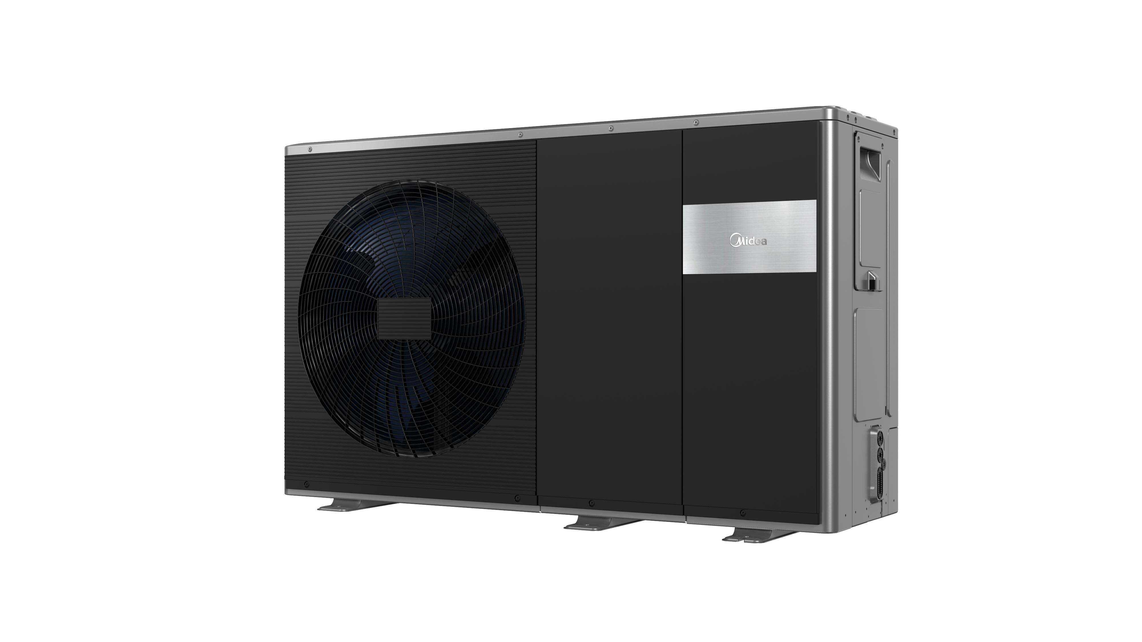 Photo PAC AIR / EAU R32 monobloc Monophasé BLACK - 16kW