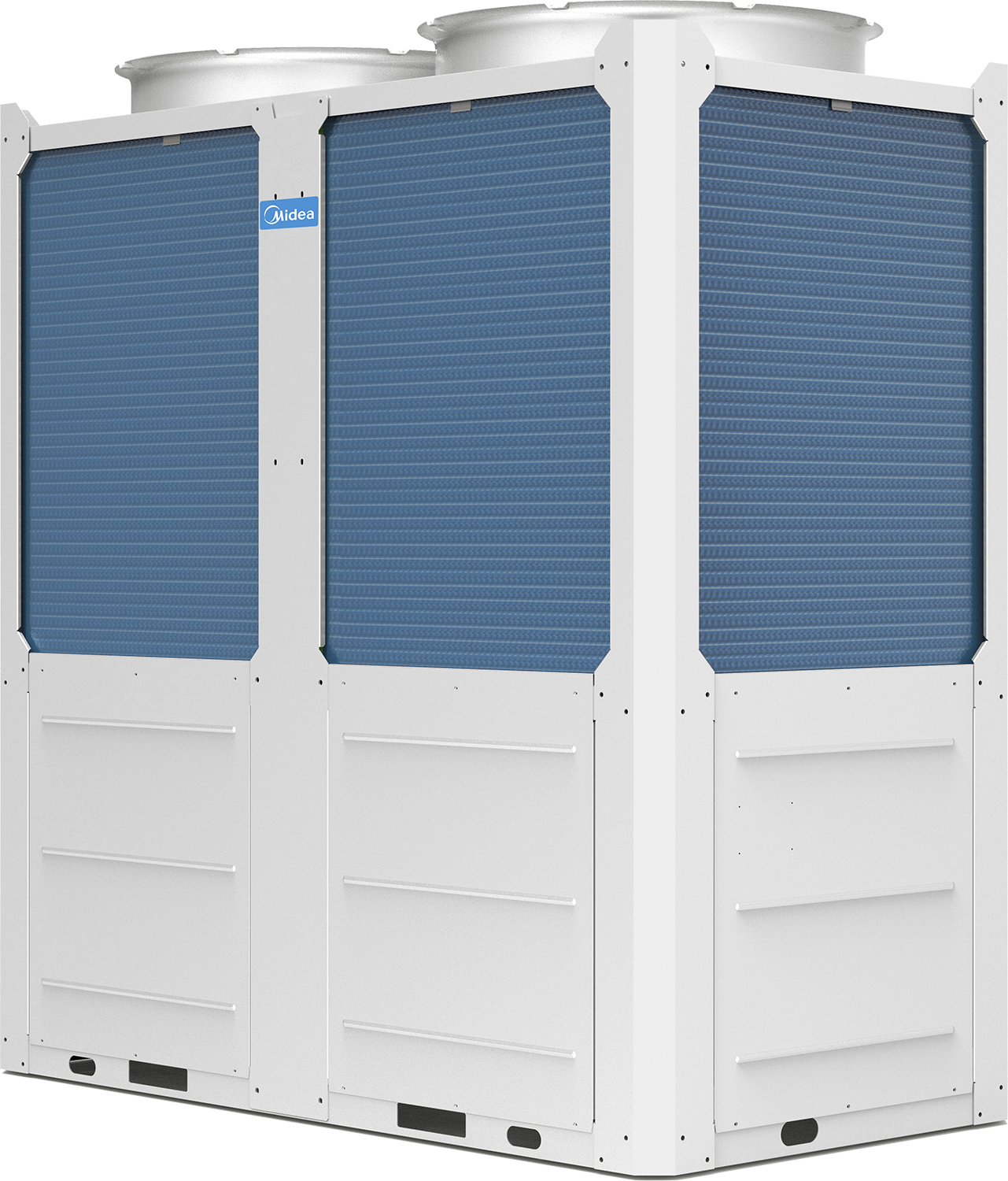 Photo Chiller R32 modulaire avec module hydaulique Triphase - 82 kw -  Tel premium
